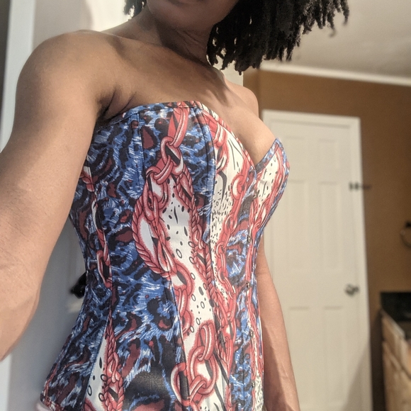 🗣️Final sale get it while it lasts. Denim corset - Picture 3 of 6